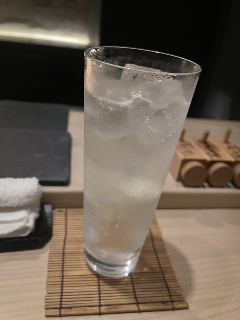 焼き鳥中目黒いぐち恵比寿店のノンアルコールレモンサワー