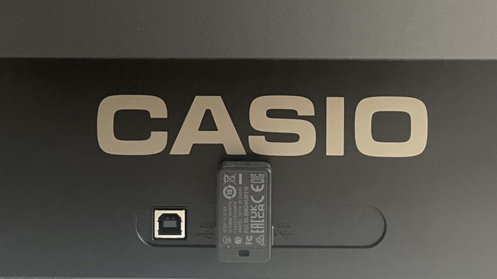 CASIO最新電子ピアノのPX-S1100のBluetooth機能